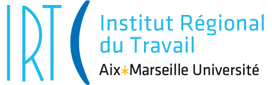 Logo IRT Institut Régional du Travail / AMU Aix Marseille Université